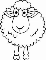 Sheep Kids Drawings Coloring Pages Clipartmag Sheets sketch template