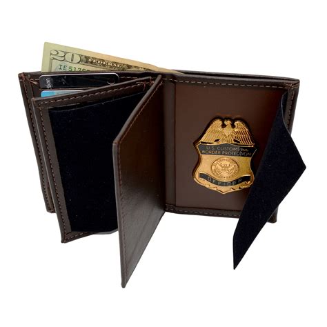 brown badge wallets   jr boutique