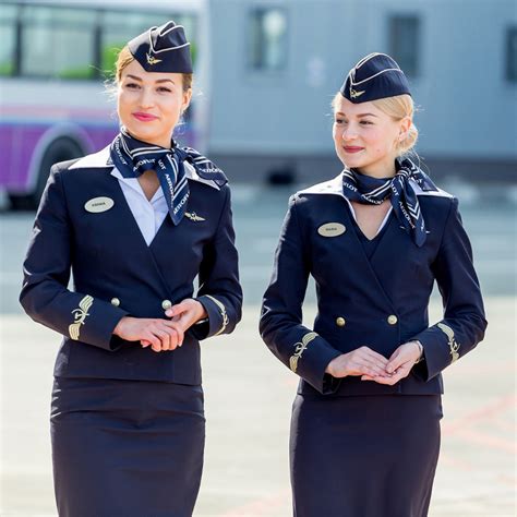 Flight Attendant Uniforms Of Russia S Airline Attendant Flight