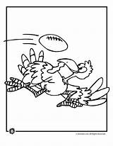 Coloring Fall Pages Football Animals Turkey Turk Animal Printer Send Button Special Print Only Use Click Kids Popular sketch template