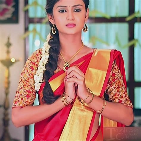 Kannada Tv Serial Actress Saree Caps Mix Photo Gallery