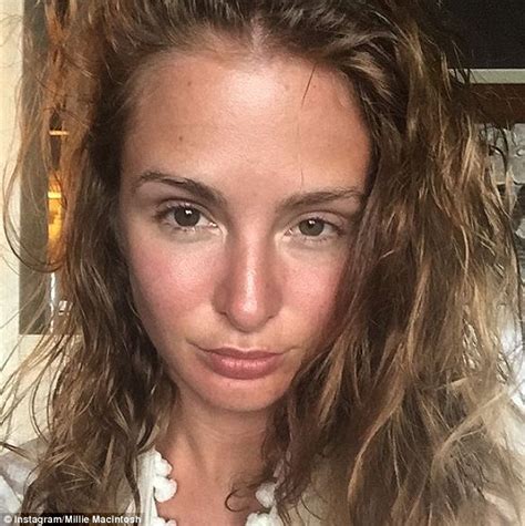 Millie Mackintosh Shows Off Her Natural Beauty As She