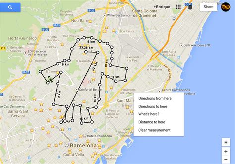 mapa barcelona google maps mapa