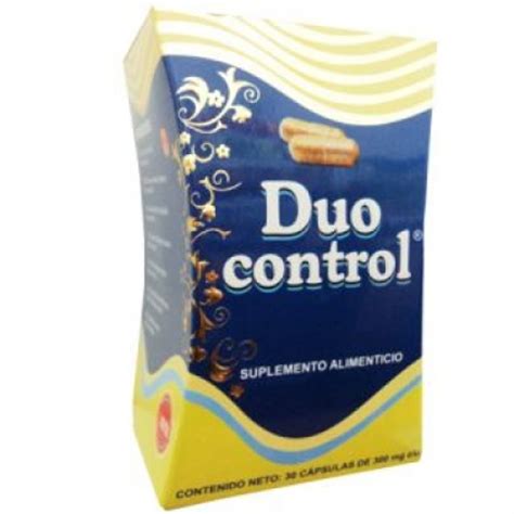 duo control  capsulas