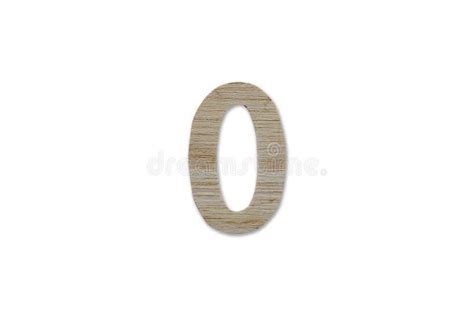 number  alphabet   wood isolated  white background stock