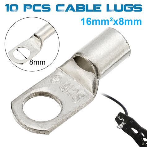 buy pcs connecting terminal cable lugs set copper electrical supply silver