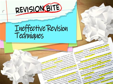 ineffective revision techniques digital education resources