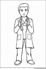 Arzt Ausmalbild Gesundheit Malvorlage Medizin Datei sketch template