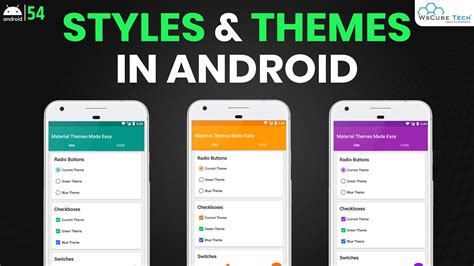 android style  theme       implement android app development tutorial