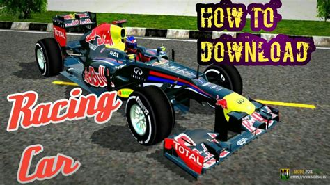 How To Add Red Bull Racing Car Mod For Bussid Car Mod