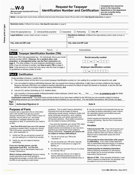 Irs W9 Printable Form 2023 Printable Forms Free Online