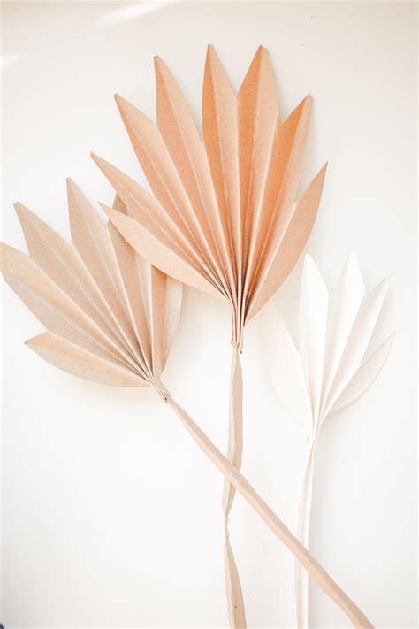 diy dried paper palm leaf mikyla