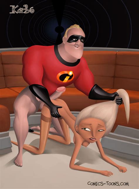 rule 34 karbo comics toons mirage the incredibles pixar robert parr the incredibles 190819