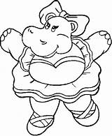 Hippo Coloring Pages Color Print Coloring2print sketch template