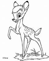 Bambi Coloring Pages Para Color Disney Hellokids Print Online sketch template