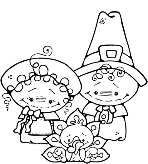 printable pilgrims coloring page  printable coloring pages  kids