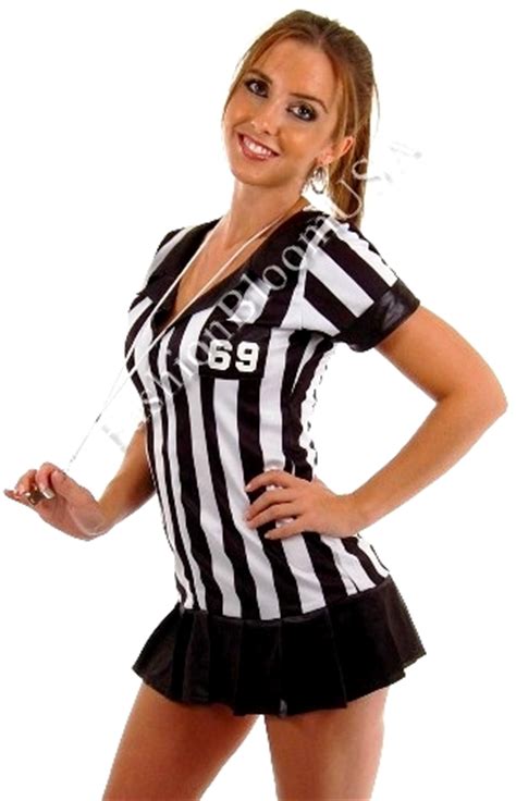 sexy leg avenue halloween outfit female referee costume ebay