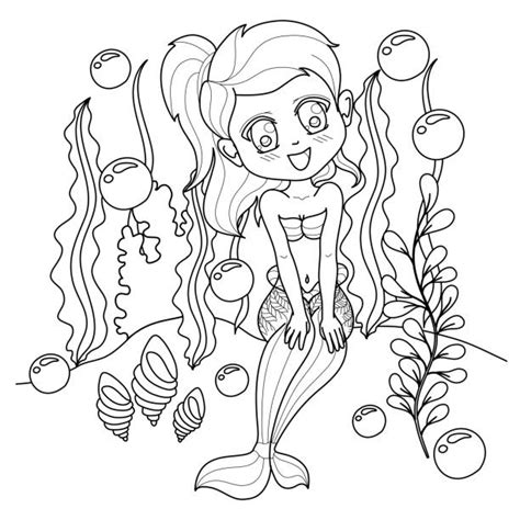 fairies  mermaids coloring pages