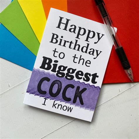 Adult Birthday Card Funny Birthday Card Humorous Adult Etsy Uk