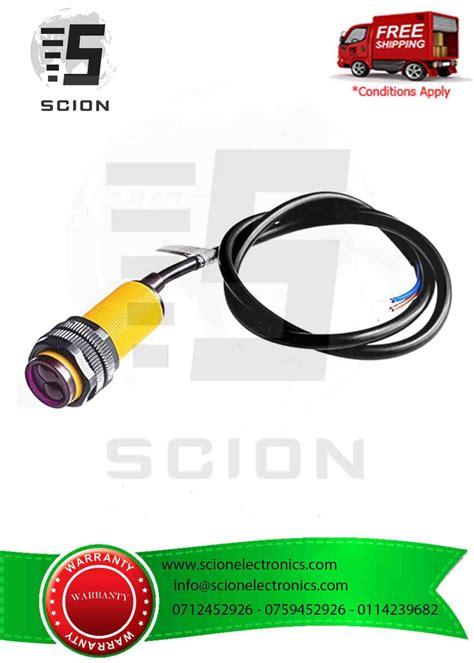 dnk infrared obstacle avoidance sensor proximity switch  cm adjustable scion electronics