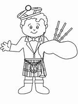 Coloring Scotland Pages Colouring Bagpiper Kids Printable Crafts Scottish Burns Map Night Piper Activities Book Print Search Results Yahoo Sheets sketch template