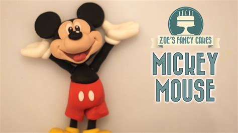 mickey mouse cake topper tutorial youtube
