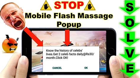 How To Deactivate Mobile Flash Massage Popup Stop Flash Massage