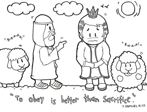 obey  lord coloring page coloring pages