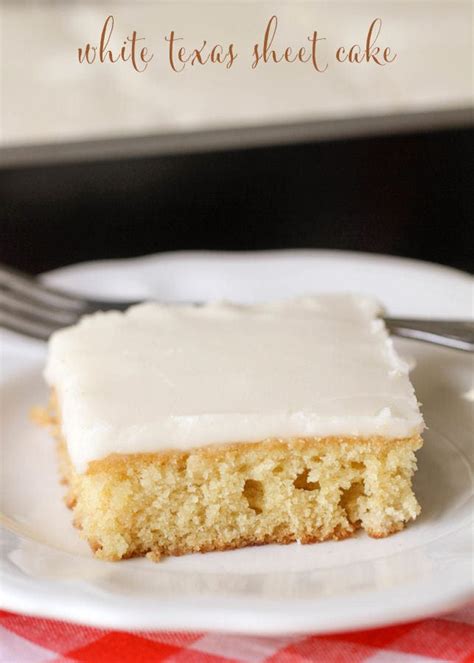 white texas sheet cake recipe