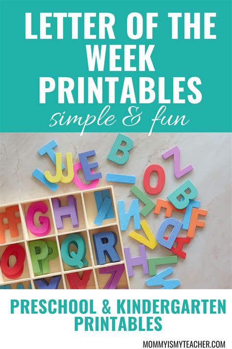 letter   week printables letter   week preschool