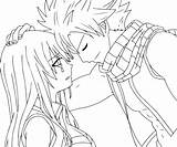 Fairy Tail Nalu Lucy Natsu Coloring Pages Deviantart Anime Loves Lineart Xcolorings Group sketch template