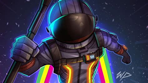 fortnite dark voyager fan art laptop full hd p hd  wallpapers images