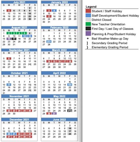plano isd calendar  printable calendar