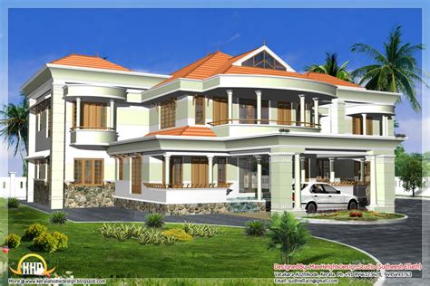 indian style  house elevations kerala home design  floor plans ideas   house