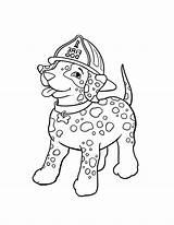 Coloring Fire Pages Dog Dalmatian Dalmation Little Color Printable Kidsplaycolor Kids Getcolorings Play Safety sketch template