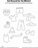 Activities Preschoolactivities Kleidung Trace Vocabulary Larine sketch template