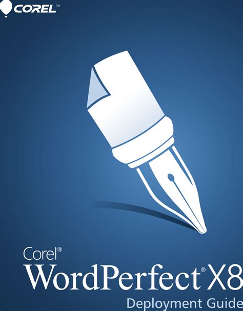 corel wordperfect office  deployment guide word perfect suite dg en