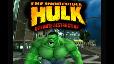 The Incredible Hulk Ultimate Destruction Ps2 Youtube