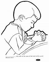 Praying Coloring Child Hands Pages Children Drawing Kids Printable Pray Boy Prayer Color Coloringhome Sheets Az Getdrawings Sketch Getcolorings Hand sketch template