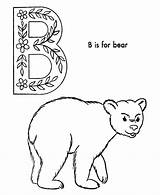 Coloring Pages Bear Letter Alphabet Abc Animals Activity Animal Sheets Morgan Garrett Sheet Color Clipart Abeceda Preschoolers Children Objects Popular sketch template