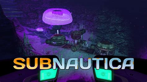underwater sea base subnautica ep  jelly shroom caves lets