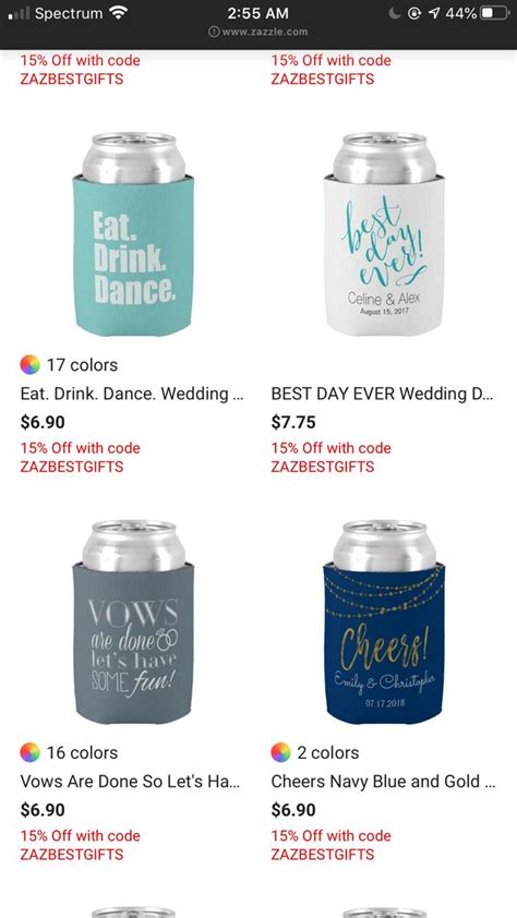 day  wedd koozies coding color colour programming colors