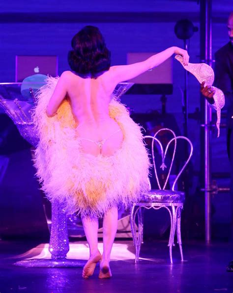 burlesque goddess dita von teese — topless and sexy pics u need to see