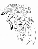 Joker Coringa Colorir Robin Getdrawings sketch template