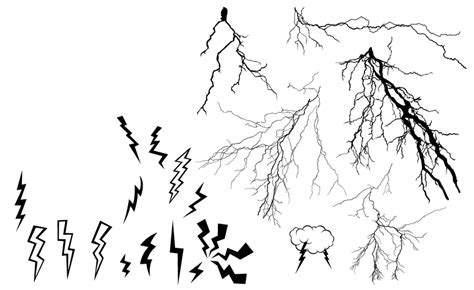 lightning strike drawing  getdrawings