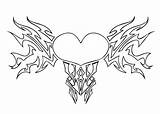 Coloring Pages Tribal Adults Heart Cartoon Getcolorings Colouring Color Print Printable sketch template