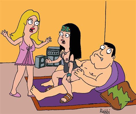 Rule 34 American Dad Breasts Color Father And Daughter Female