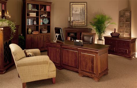 solid wood office desk morgan double pedestal executive