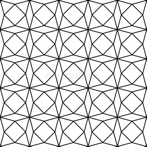 geometric paper pattern seamless background vector illustration stock