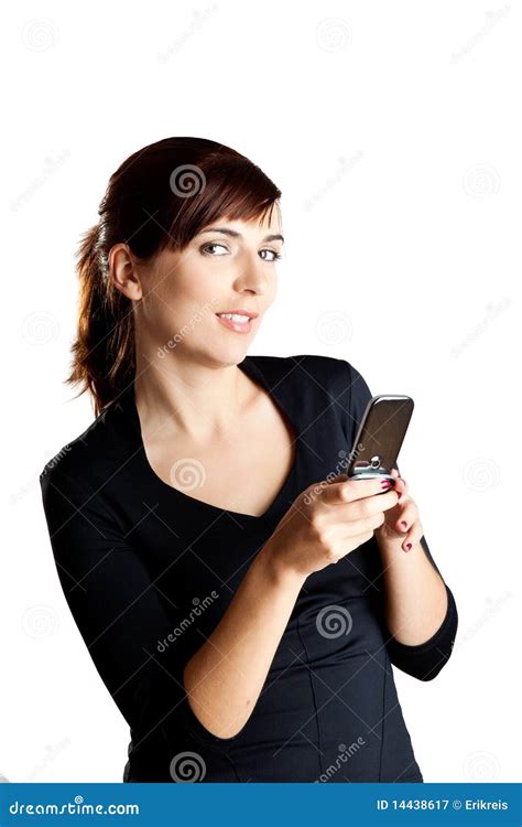 sending  sms stock image image  expressive call